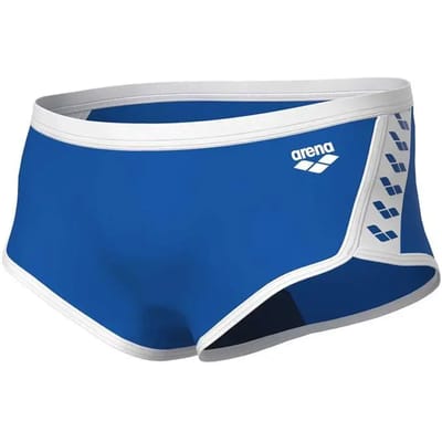 ARENA | M Icons Swim Low Waist Short Solid royal-white (Maat - 95)