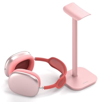 SnelShoppen - Headsethouder Hoofdtelefoonstandaard voor Bluetooth Hoofdtelefoons - Universele Gaming Hoofdtelefoonhouder met Verzwaarde Basis en Alumi