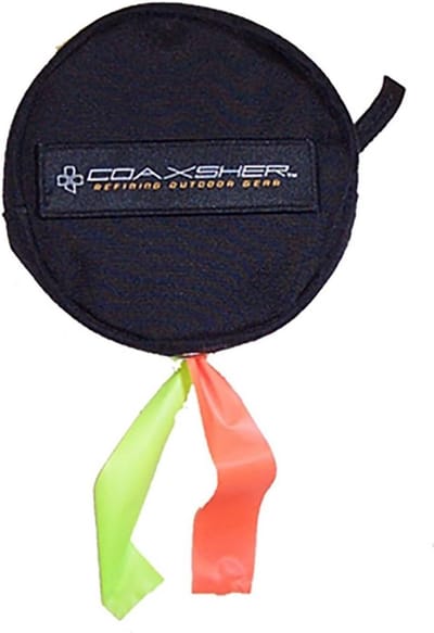 Vlaggentape Dispenser met Dubbele Rolhouder - Zwart