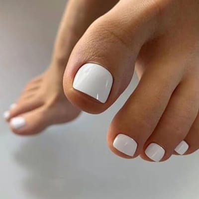 GEAR3000® plaknagels zelfklevende - kunstnagels tenen - nepnagels tenen - press on nails - 100 stuks
