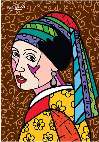 Bluebird Puzzle legpuzzel Romero Britto Dutch icon 1500 stukjes.