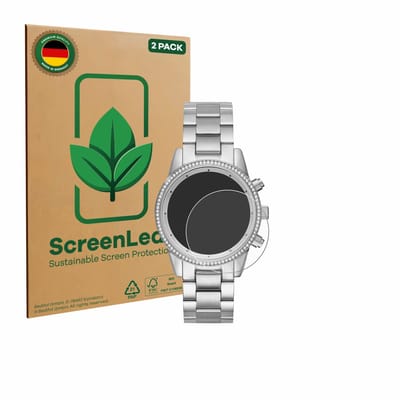 2 Stuks Screenprotector voor Michael Kors Ritz MK6428 - Hoogwaardige Beschermfolie transparant