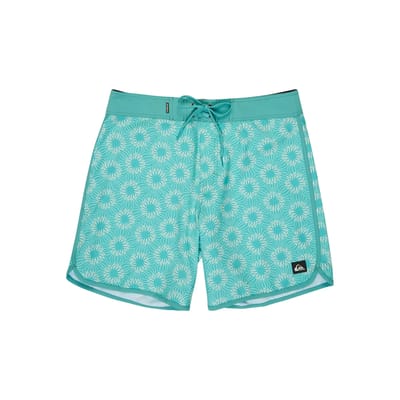 Quiksilver Surfsilk Scallop 18´´ Zwembroek Groen 38 Man