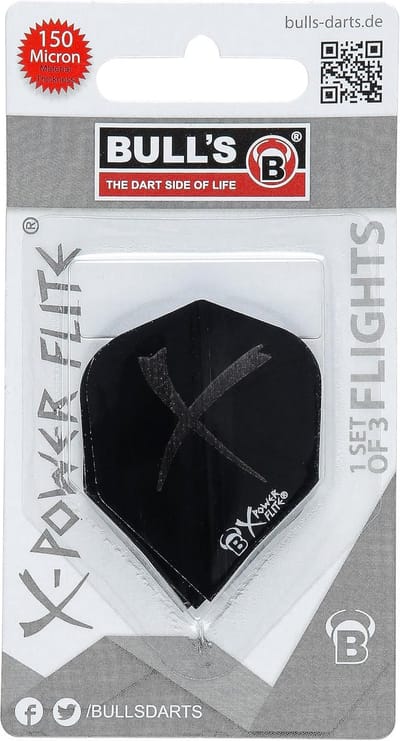 Dart Flights Standaard X-Powerflite 150 Micron Extra Sterk