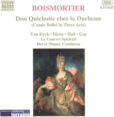 Le Concert Spirituel, Hervé Niquet - De Boismortier: Don Quichotte Chez La Duchesse (CD)