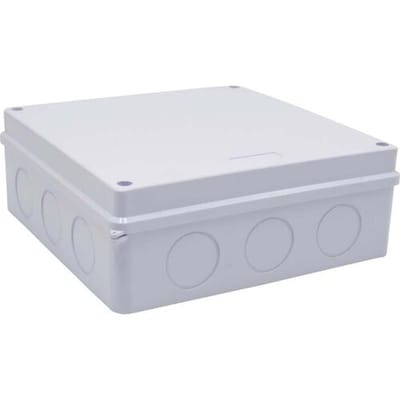 TRU COMPONENTS TC-RB 200x200x80 TC-10239112 Installatiebehuizing ABS kunststof Wit 1 stuk(s)
