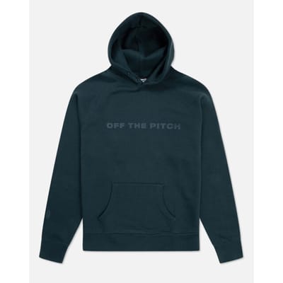 Off The Pitch Comfort Hoodie Heren Donkergroen - Maat: S