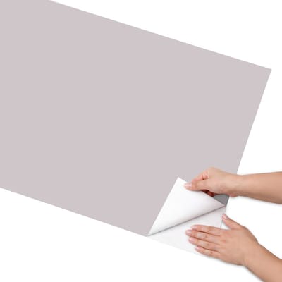 Coloray Meubel Wrap Folie - Roze Meubelfolie - 65x130 cm - Decoratiefolie Asgrijs - Meubel Wrap Folie - Minimalist Meubelfolie - Plakfolie Meubels - Keuken decoratie - Achtergronden en patronen