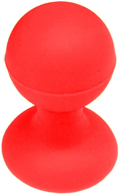 Hurtel - Telefoniehouder - Siliconen - Rond Hoofd - Rood