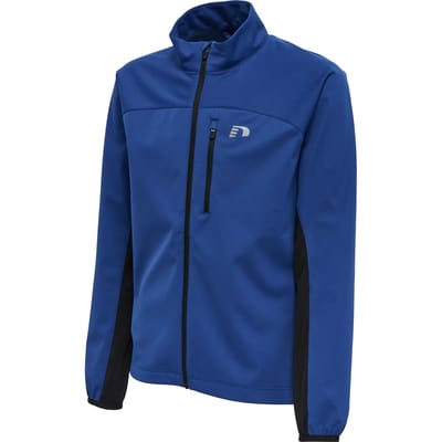 Newline Core Cross Jacket kinderen - sportjas - blauw - maat 128