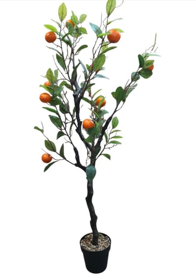 Mica Decorations kunstplant mandarijnboom H120xD50cm