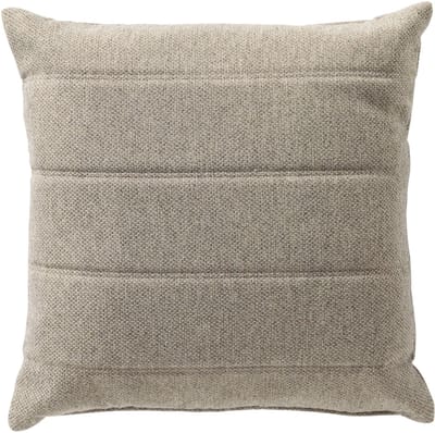 Dutch Decor TALIA - kussenhoes outdoor 45x45 cm - waterafstotend en uv-bestendig - Pumice Stone - taupe