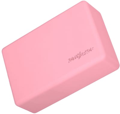 ACTIV SPACE - Harde Yoga Blok - Roze - 200g - EVA Schuim