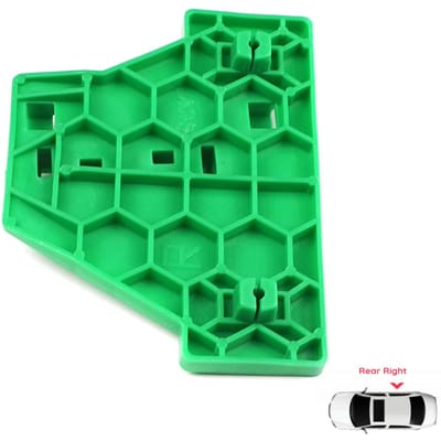 BWR229 Raammechanisme Reparatie Clips Beugel Achter Rechts voor A4 B6 8E2 8E5 B7 8EC 8ED Seat Exeo 3R 4/5 Deurs 8E0839462