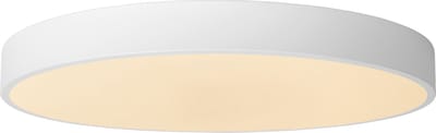 Lucide UNAR - Plafonnière (Plafondlamp) - Ø 49,5 cm - LED 3 StepDim - 1x36W 2700K - Wit