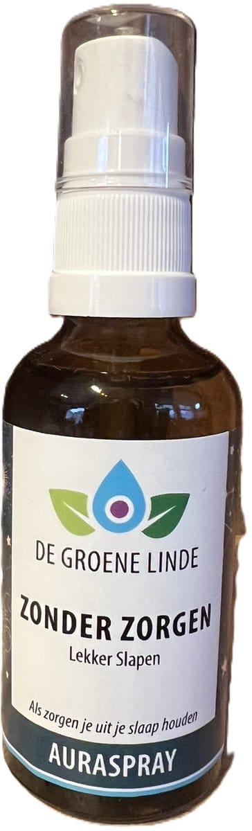 De Groene Linde - Zonder Zorgen - Lekker Slapen - Auraspray - 50 ml