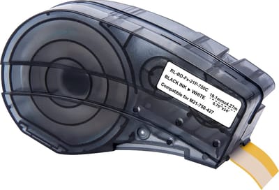Label compatible Brady M210 M210-LAB M211 tape - Vinyllabel M21-750-427 19,1mmx4,27m