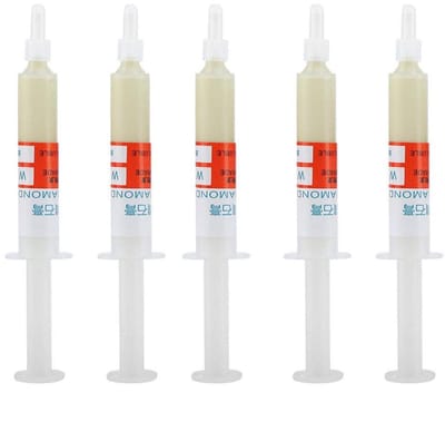 Dailygoods- Polijstpasta Set van 5 - Diamond Slijpen - Grit W0.5-W40 - 320~10000 - Polijstmiddel - Voor professioneel gebruik - Slijpcompound