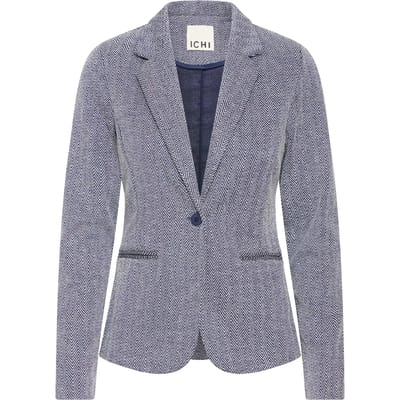 Ichi Blazer Ihkate Jacquard Bl4 20121600 900000478 Dames Maat - M