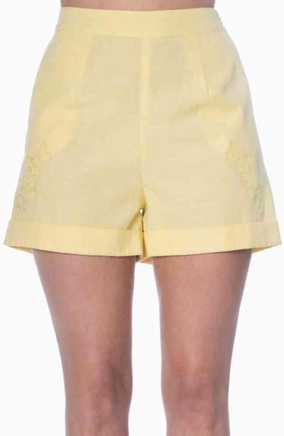 Dancing Days - FLORAL DAYS Korte broek - M - Geel