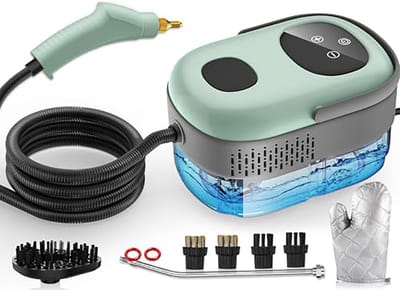 Krachtige Stoomreiniger 2500W voor Huis en Auto - Snel Opwarmend en Zonder Chemicaliën