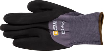 Glove On Touch Extra Werkhandschoenen Grijs - Maat L - Nitril Handschoenen
