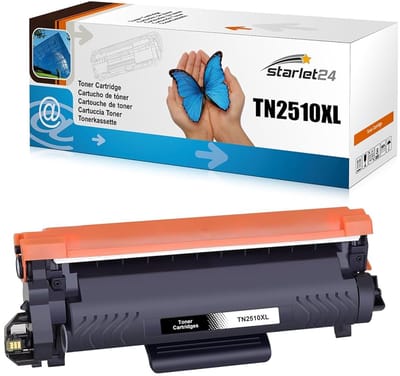 Huismerk Brother TN-2510XL Toner Zwart Hoge Capaciteit