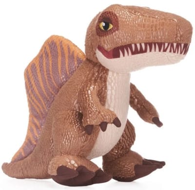 Dinosaurus (Bruin) Jurassic Rebirth Pluche Knuffel 30 cm - Speelgoed Knuffels voor Kinderen Jongens Meisjes - Jurassic Park Plush Toy - Dino Draak T-Rex