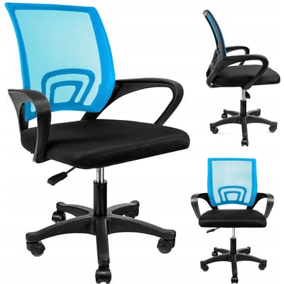 SMART stoel zwart/turquoise
