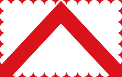Vlag Kortrijk 150x225cm