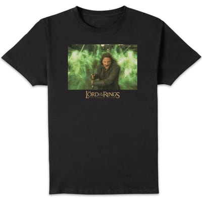 Lord Of The Rings Aragorn Men's T-Shirt - Black - 4XL