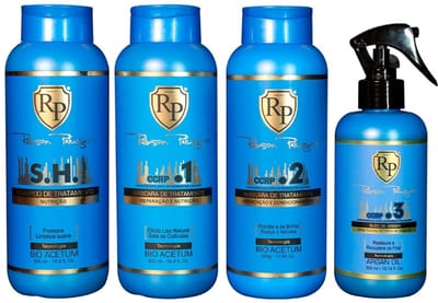 Robson Peluquero CCRP Kit Pro – Haarverzorging – Shampoo - Haar Masker - Haar Olie - 3x 500ml + 1x 300ml
