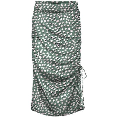 Vero Moda Rok Vmolga Slit Calf Skirt Wvn Ga 10261098 Laurel Wreath/ Gia Dames Maat - S