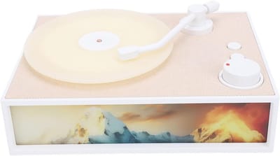 Vintage Platenspeler met Aroma Diffuser en Bluetooth 5.3 Stereo Speakers