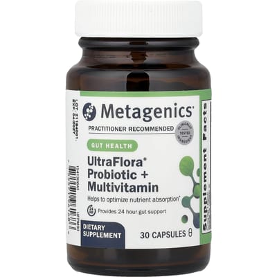 Metagenics, UltraFlora®, Probioticum + Multivitamine, 30 Capsules