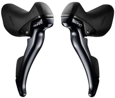 Hendel en Versnellingspook Set voor Fietsen – 3 x 9 – Grijs/Zwart 2017