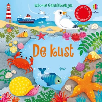 Geluidsboekje - De Kust - Usborne Geluidsboekjes