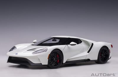 Ford GT - 2017, Frozen White - AutoArt 1/18