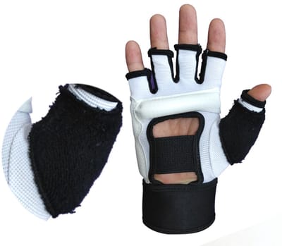 MMA Handschoenen - Bokshandschoenen - Trainingshandschoenen voor Heren en Dames - Gevoerde Bokshandschoenen - Geschikt voor Bokszaktraining - Kickboksen - Vechtsporten - Taekwondo en Sparring Training - Unisex - Maat Medium