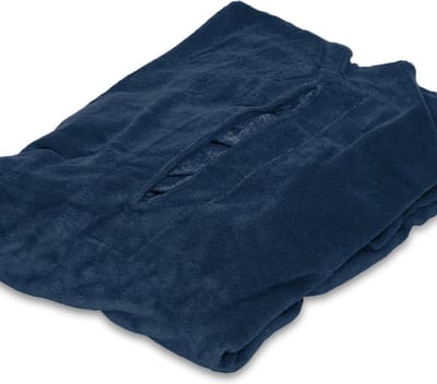 Hoeslaken massagetafel Donkerblauw - Met uitsparing | MediPreventie