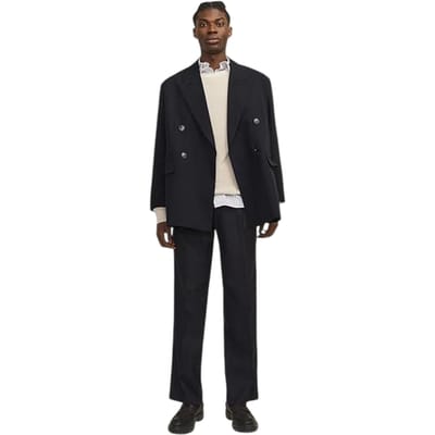 Jack And Jones Heren Reguliere Broek (Zwart)