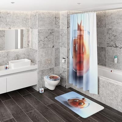 Toiletbril - WC bril - Comfortabel Zitten - Stabiele Scharnieren - 47x38 cm - Goudvis