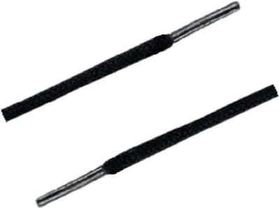 Dunne ronde klassieke Ringpoint schoenveters - 180 cm lang Zwart