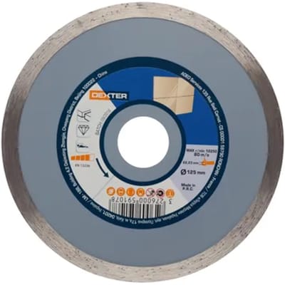 Dexter Diamantdoorslijpschijf Voor Keramische Tegels ⌀125mm