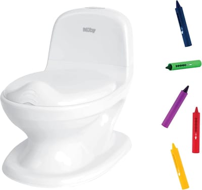 Zindelijkheid Potje - Oefen Potje Toilet - Kind Zindelijk Maken - Realistisch Geluid - 43 x 40 x 27 cm
