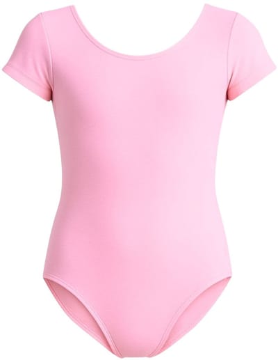 Balletpakje met korte mouw - Radiance - French pink - Maat 104 / 110