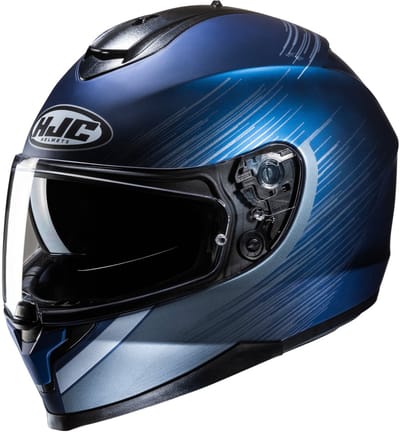 HJC C70N Sway Zwart Blauw Integraalhelm - Helm