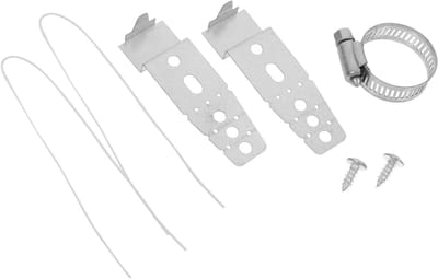 Vaatwasser Montagebeugel - Vaatwasser Rek Reparatie - Vaatwasser Stabiliseren - Metaal - 8.30 x 2.60 x 1.60 cm - Zilver
