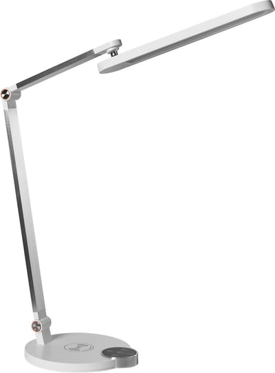 CAROY - Bureaulamp LED - Wit - Synthetisch materiaal