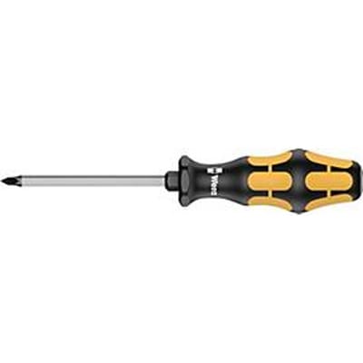 WERA Schroevendraaier 917 SPH, PH 2, Lemmet l. 100 mm, zeskant, slagkap, gelegeerd gereedschapsstaal